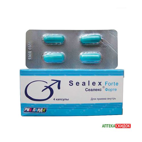 Форте капсулы для мужчин. Сеалекс форте (4 капс.). Препарат для потенции мужчин сеалекс. Синие таблетки для мужской потенции. Сеалекс капсулы.